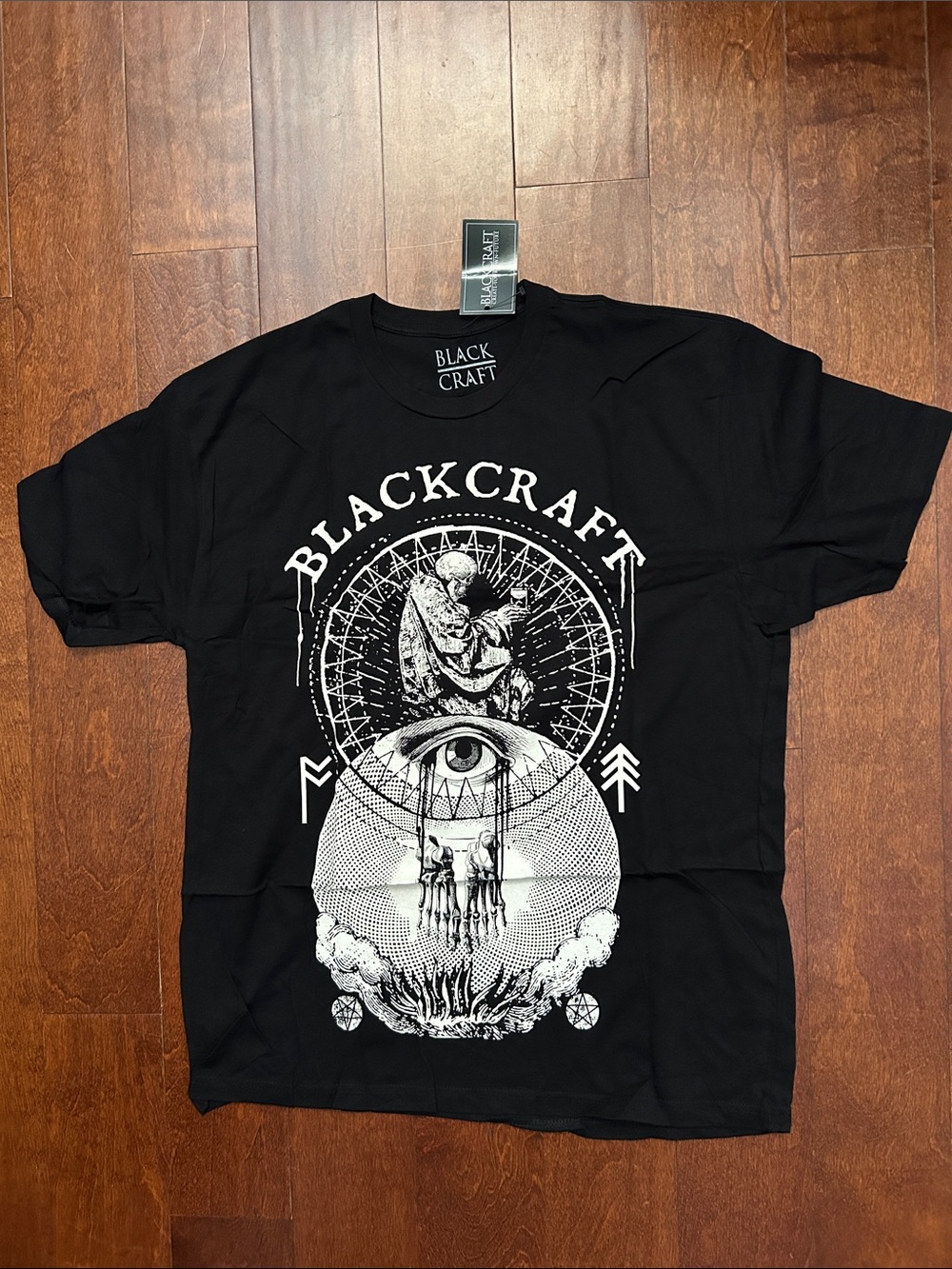 Blackcraft Cult Graphic Short Sleeve Tee - Men's Black Shirt, Size XL. NWT